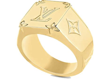 louis vuitton signet ring